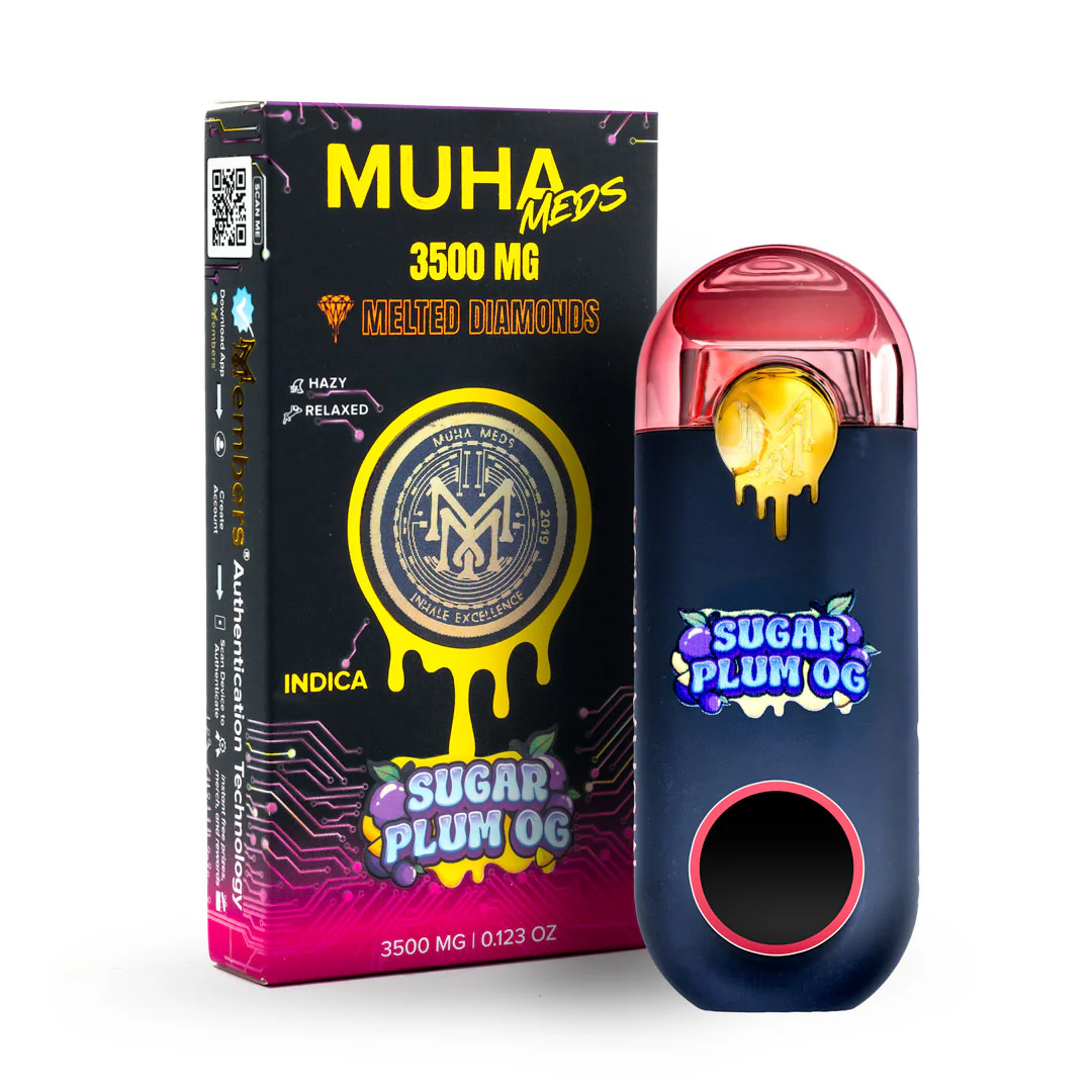 MUHA Meds - 3.5g Melted Diamonds Vape - Image 3