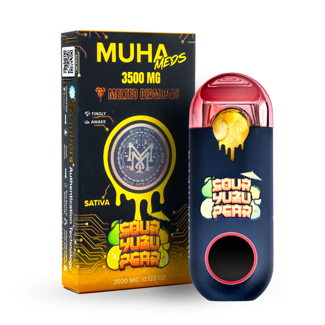 MUHA Meds - 3.5g Melted Diamonds Vape - Image 4